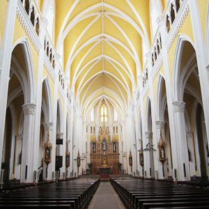 The Interior of Phu Nhai Church