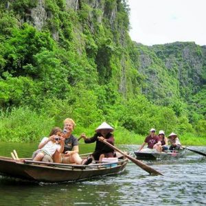 Trang An Boat Trip in Vietnam