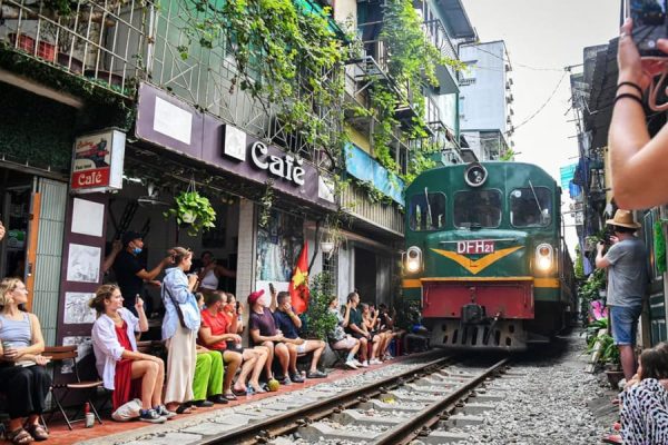 Train Street Cafe - Join Hanoi Village Tours